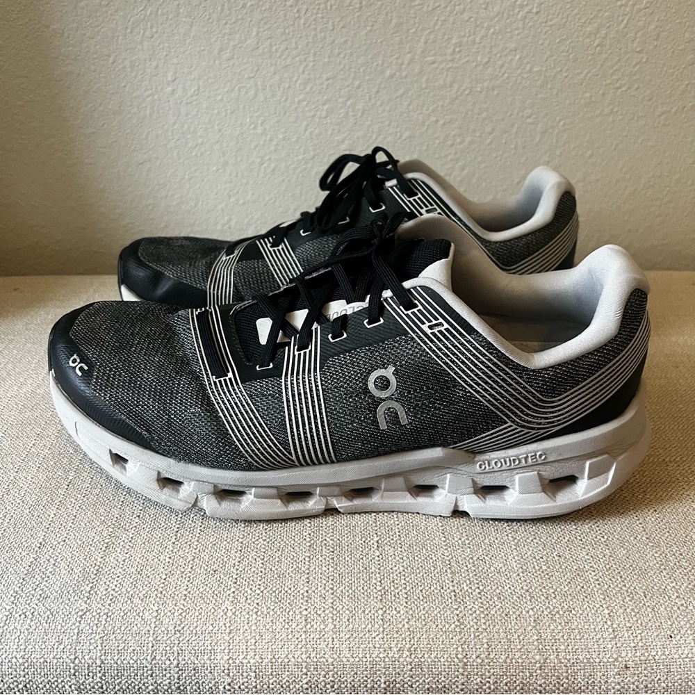 ON CLOUDGO Men's Black Glacier Athletic Training Running Walking Shoes Size 12
